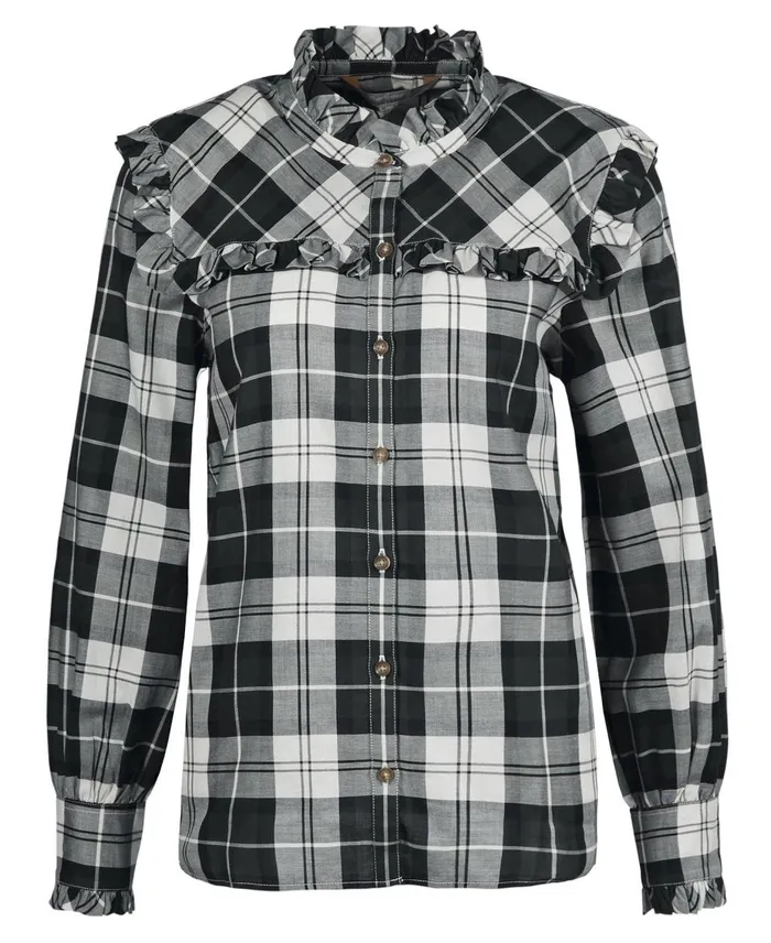 Women Shirts and Blouses Barbour Angelina Shirt Poplar Tartan Women Shirts and Blouses Barbour Angelina Shirt Poplar Tartan