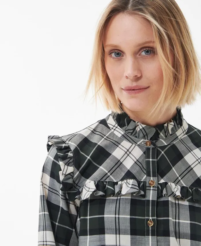 Women Shirts and Blouses Barbour Angelina Shirt Poplar Tartan Women Shirts and Blouses Barbour Angelina Shirt Poplar Tartan