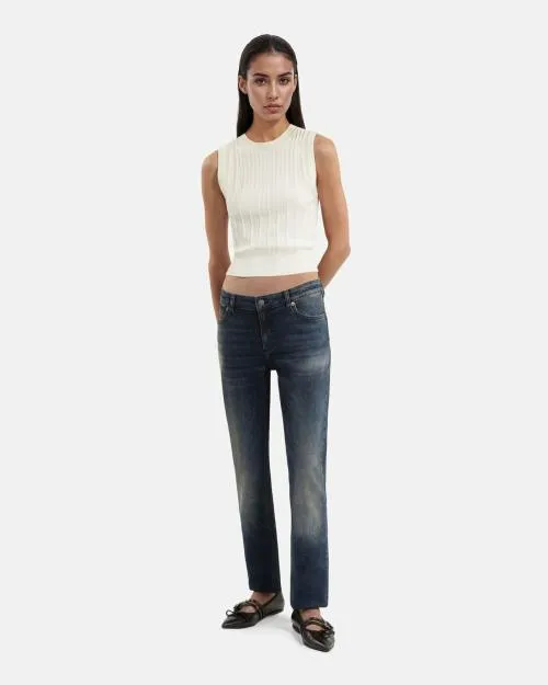 Women Shirts and Tops The Kooples White Knit Top White