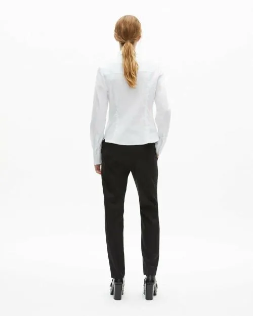 Women Shirts and Tops The Kooples White Poplin Shirt White