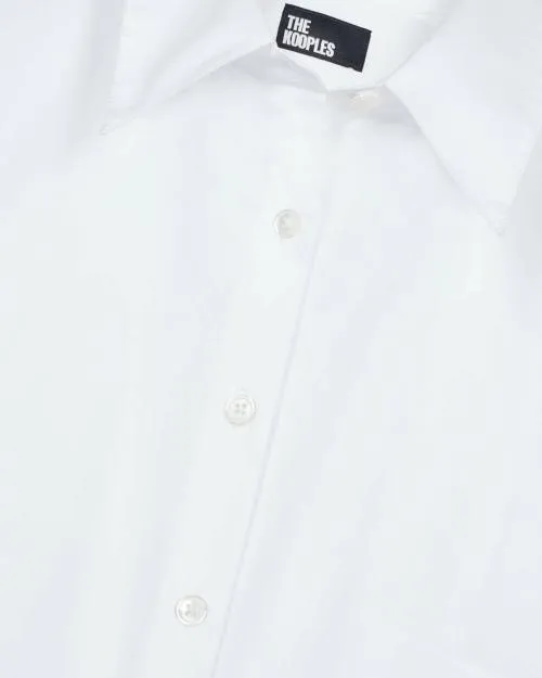 Women Shirts and Tops The Kooples White Poplin Shirt White
