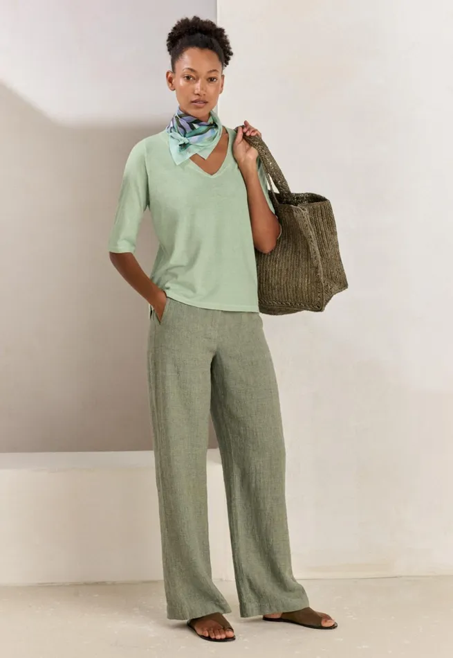 Women Shoulder Basket Bag Khaki Brown Poetry Fashion Accessories