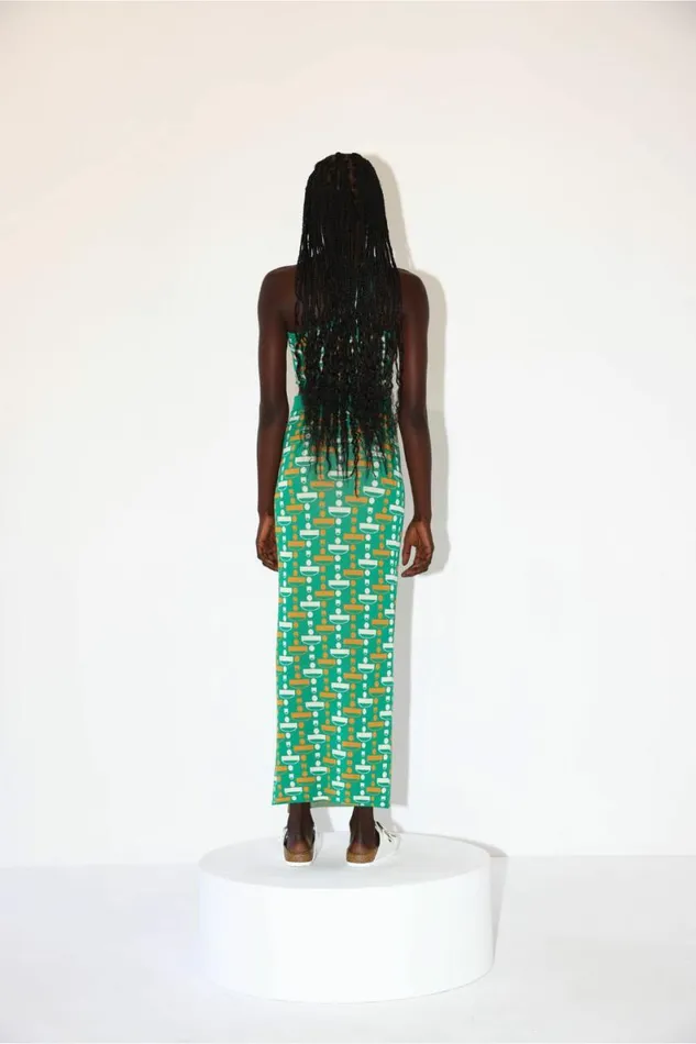Women Skirts DODO BAR OR Layla Skirt Green Combo Women Skirts DODO BAR OR Layla Skirt Green Combo