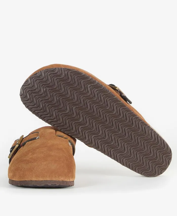 Women Slippers Barbour Nellie Mule Slippers Camel Suede Women Slippers Barbour Nellie Mule Slippers Camel Suede