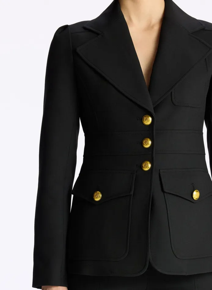 Women Suits ALC Amelia Tailored Jacket Black
