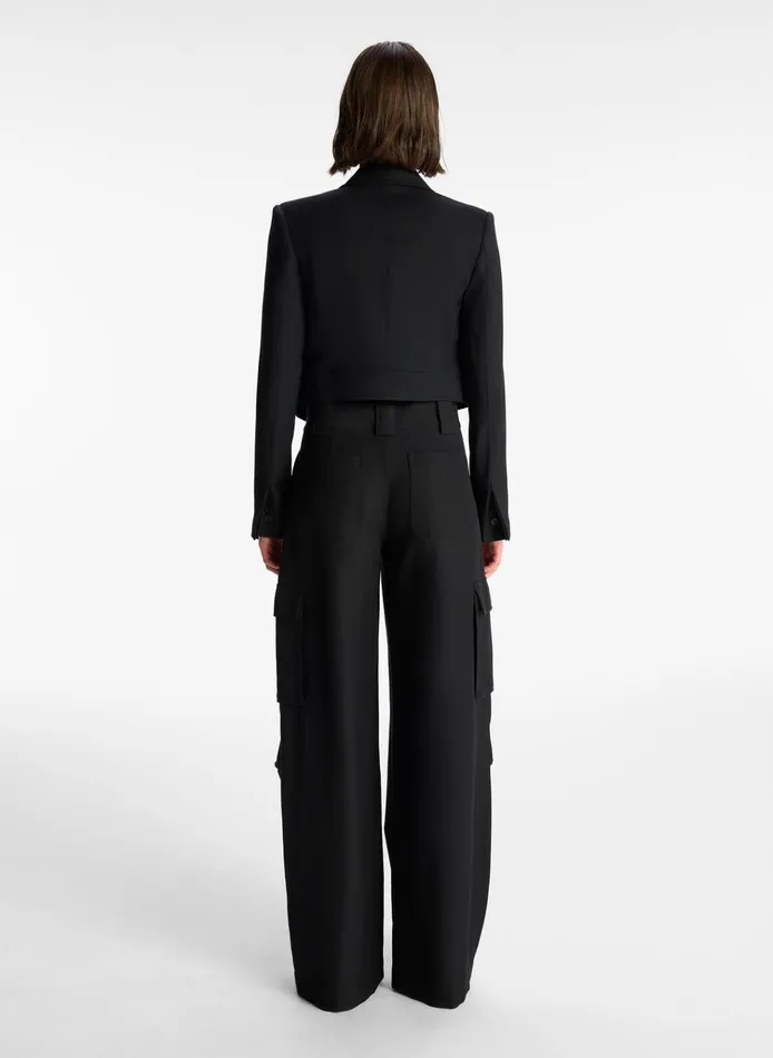 Women Suits ALC Megan Cargo Pant Black
