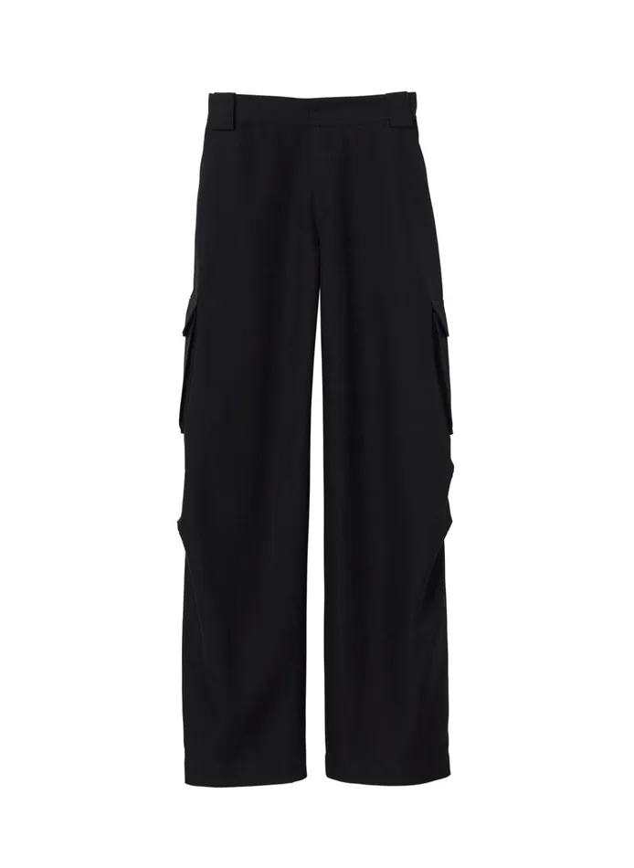Women Suits ALC Megan Cargo Pant Black