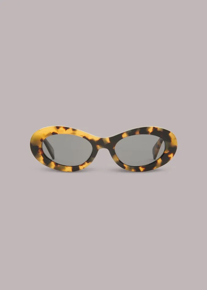 Women Sunglasses Whistles Brown Isle Of Eden Franky Sunglasses