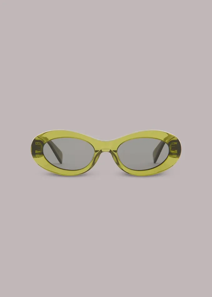 Women Sunglasses Whistles Green Isle Of Eden Franky Sunglasses