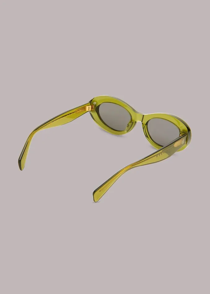 Women Sunglasses Whistles Green Isle Of Eden Franky Sunglasses