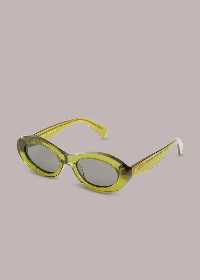 Women Sunglasses Whistles Green Isle Of Eden Franky Sunglasses