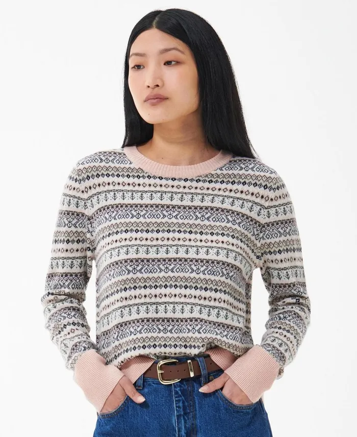 Women Sweaters and Knitwear Barbour Peak Knitted Jumper Classic Multi