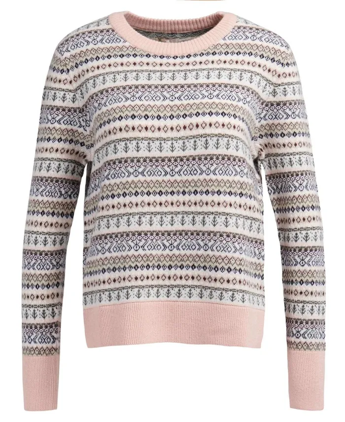 Women Sweaters and Knitwear Barbour Peak Knitted Jumper Classic Multi Women Sweaters and Knitwear Barbour Peak Knitted Jumper Classic Multi