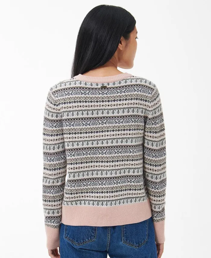 Women Sweaters and Knitwear Barbour Peak Knitted Jumper Classic Multi Women Sweaters and Knitwear Barbour Peak Knitted Jumper Classic Multi