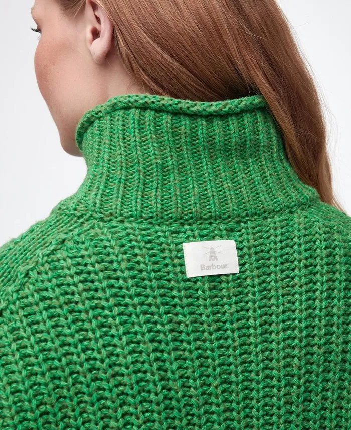 Women Sweaters and Knitwear Barbour Rockcliffe Knitted Jumper Green Apple Women Sweaters and Knitwear Barbour Rockcliffe Knitted Jumper Green Apple