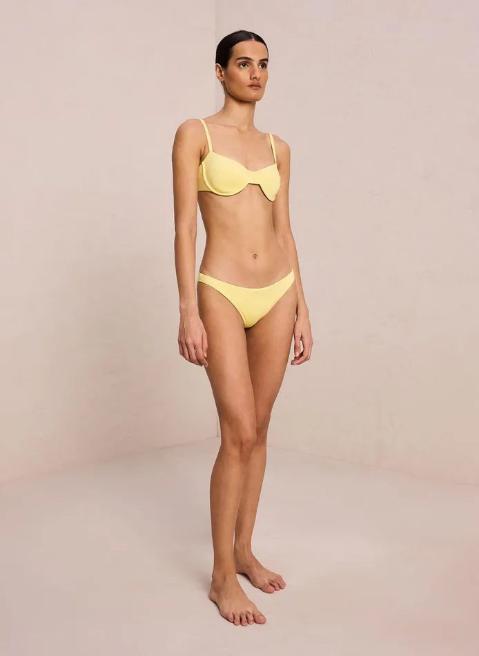 Women Swim ALC Dylan Bikini Top Pina