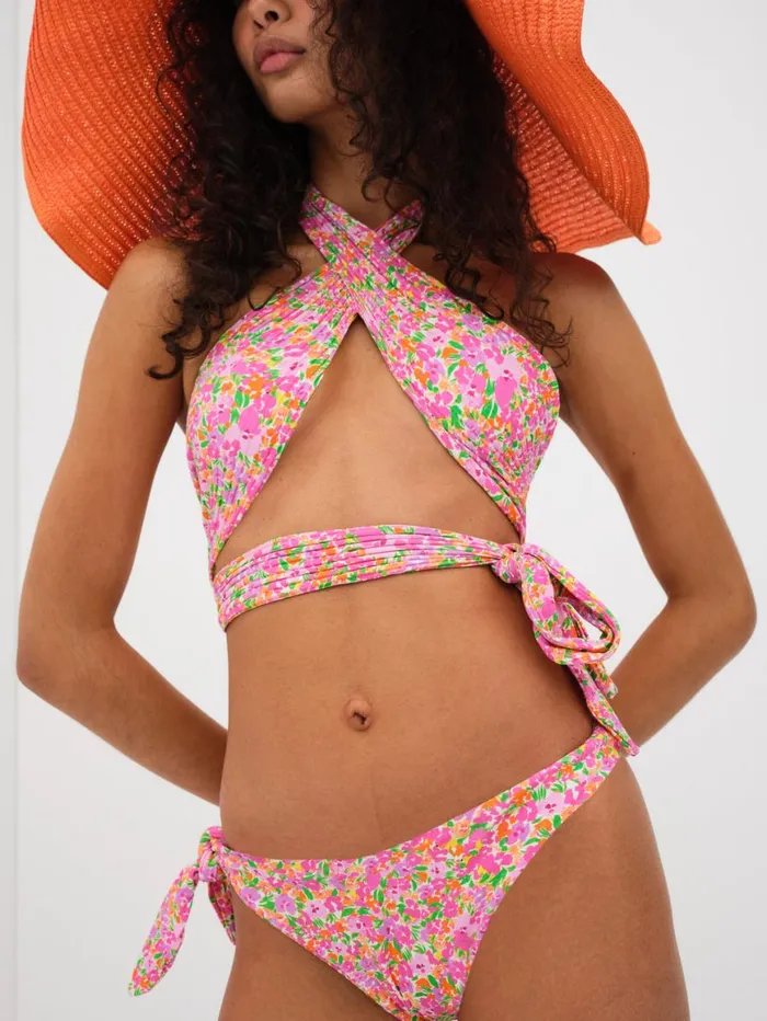 Women Swim For Love and Lemons Dixie Swim Bottom Pink Women Swim For Love and Lemons Dixie Swim Bottom Pink