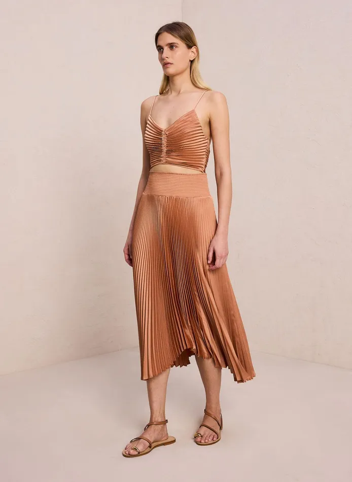 Women Tees and Tanks ALC Ari Ii Satin Top Torta