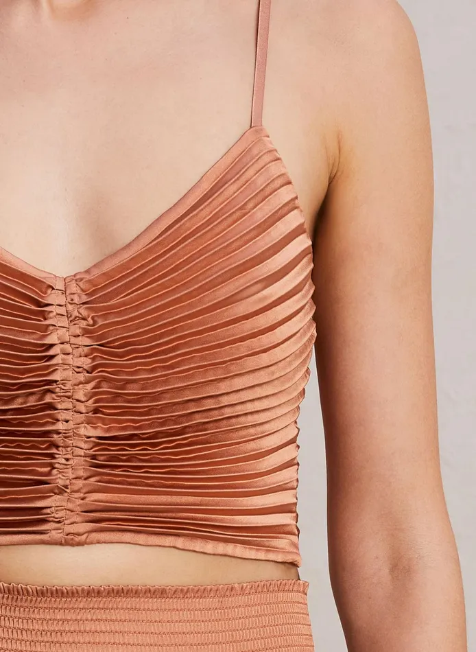 Women Tees and Tanks ALC Ari Ii Satin Top Torta