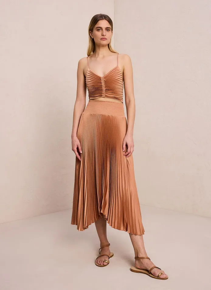 Women Tees and Tanks ALC Ari Ii Satin Top Torta