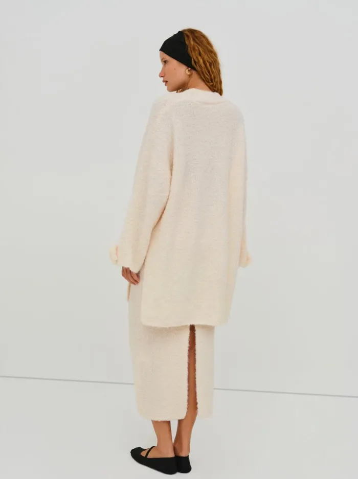 Women Tops For Love and Lemons Song Duster Cardigan Beige Women Tops For Love and Lemons Song Duster Cardigan Beige