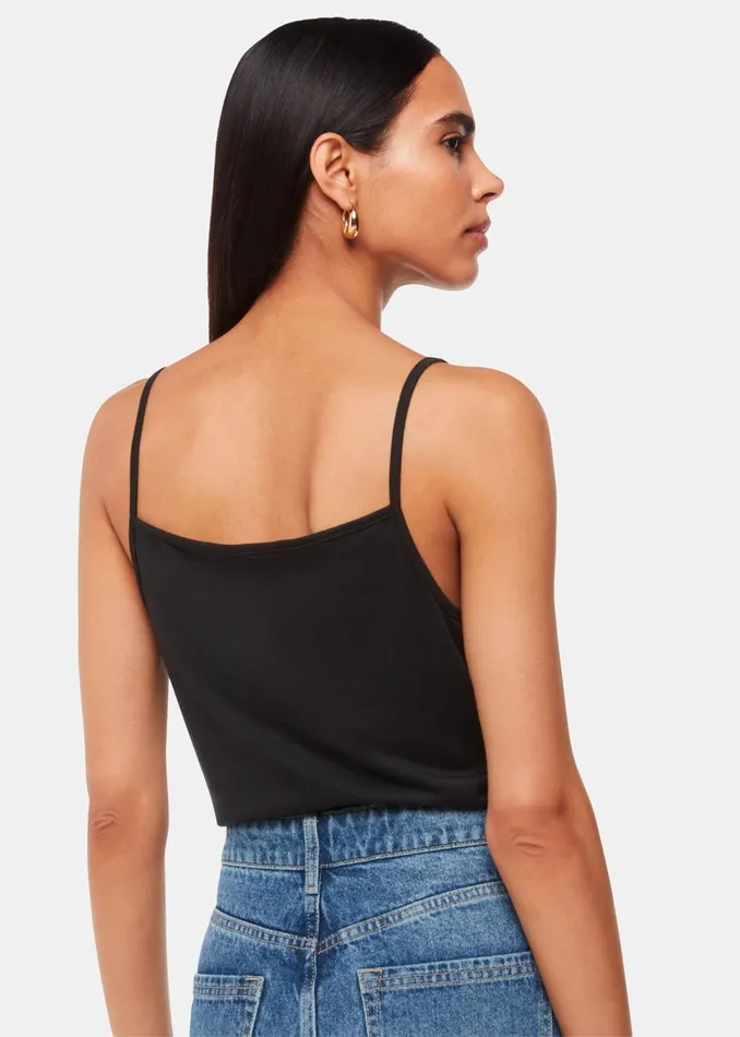 Women Tops Whistles Black Ultimate Cami Top