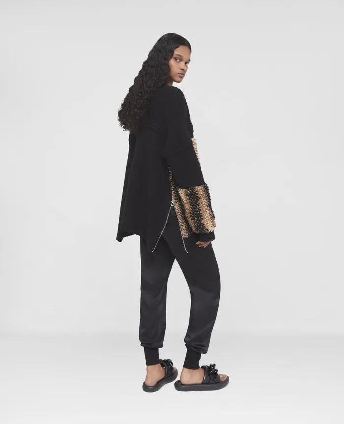 Women Trousers And Shorts Stella McCartney Stretch Cady Tailored Trousers Black