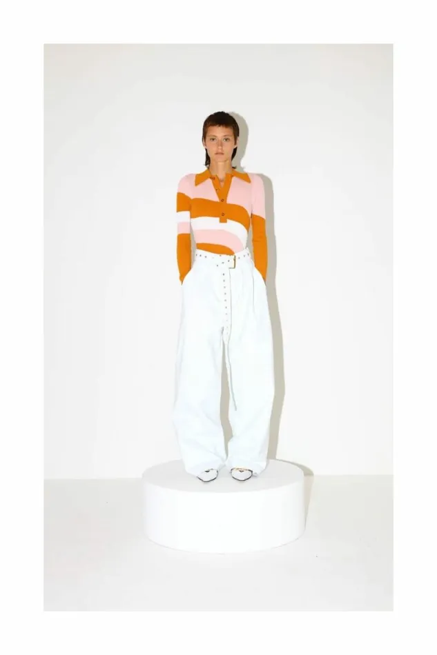 Women Trousers DODO BAR OR Daryl Pants White