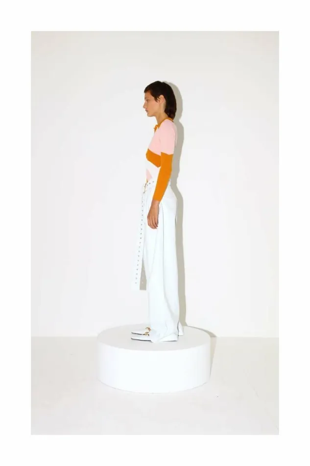 Women Trousers DODO BAR OR Daryl Pants White