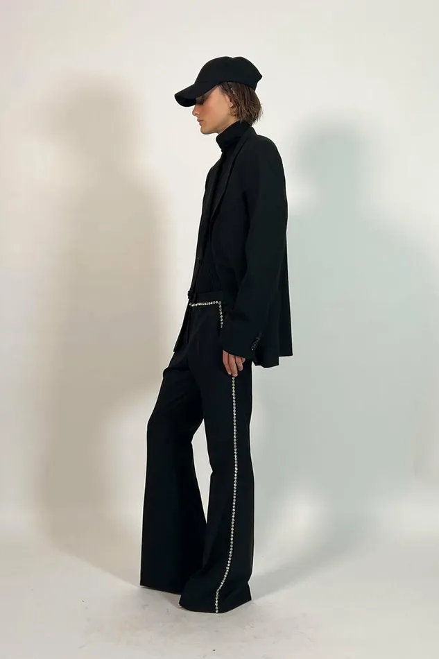 Women Trousers DODO BAR OR Mark Pants Black
