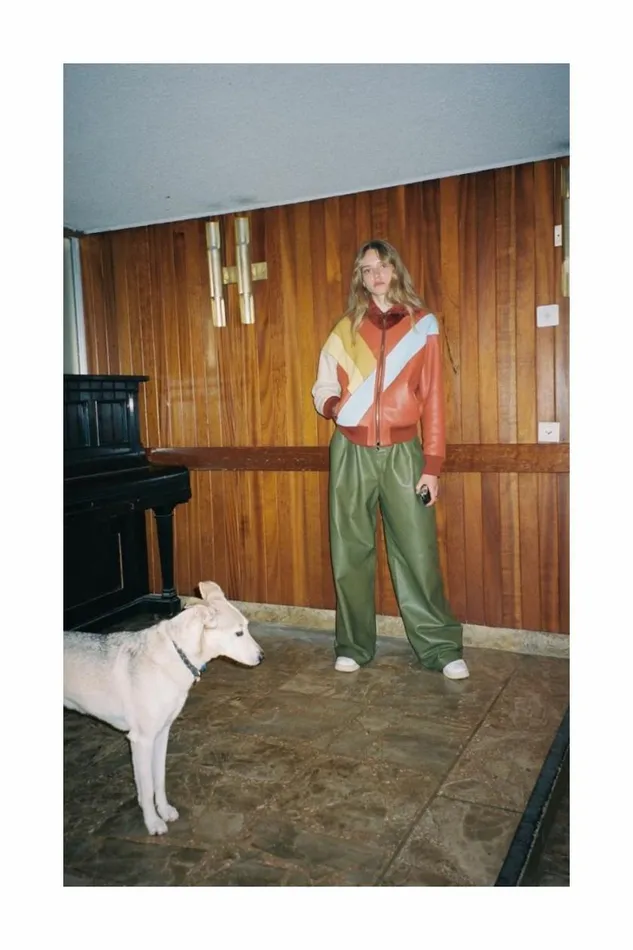 Women Trousers DODO BAR OR Momo Pants Olive Green