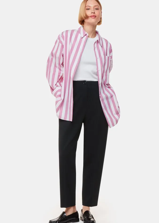 Women Trousers Whistles Black Lila Ponte Trouser