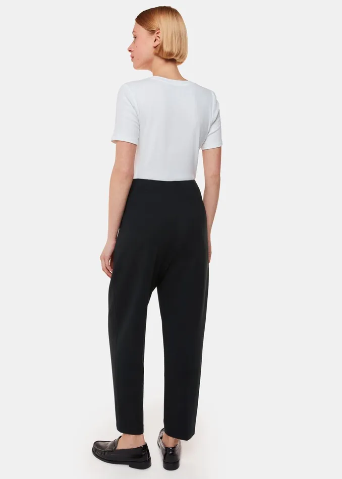 Women Trousers Whistles Black Lila Ponte Trouser