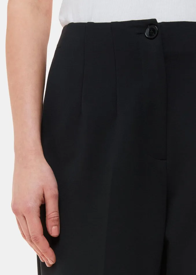 Women Trousers Whistles Black Lila Ponte Trouser