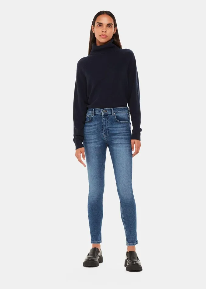 Women Trousers Whistles Denim Stretch Sculpted Skinny Jean