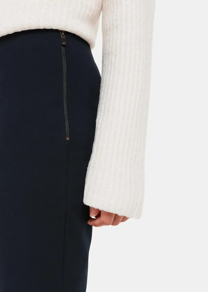 Women Trousers Whistles Navy Super Stretch Trouser