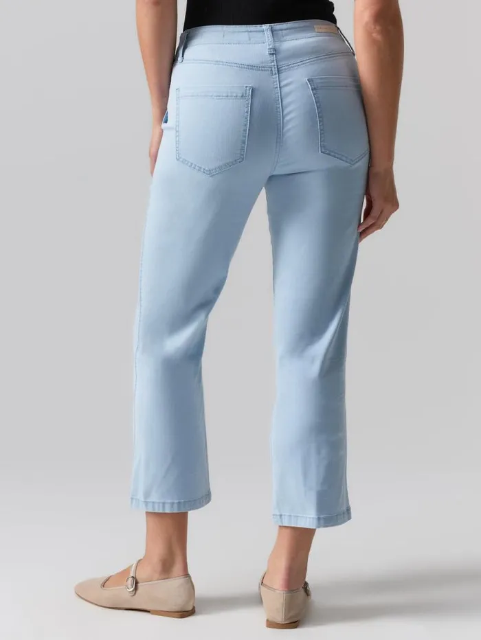 Women Vacation Crop High Rise Pant Ultra Pale Sanctuary Clothing Denim