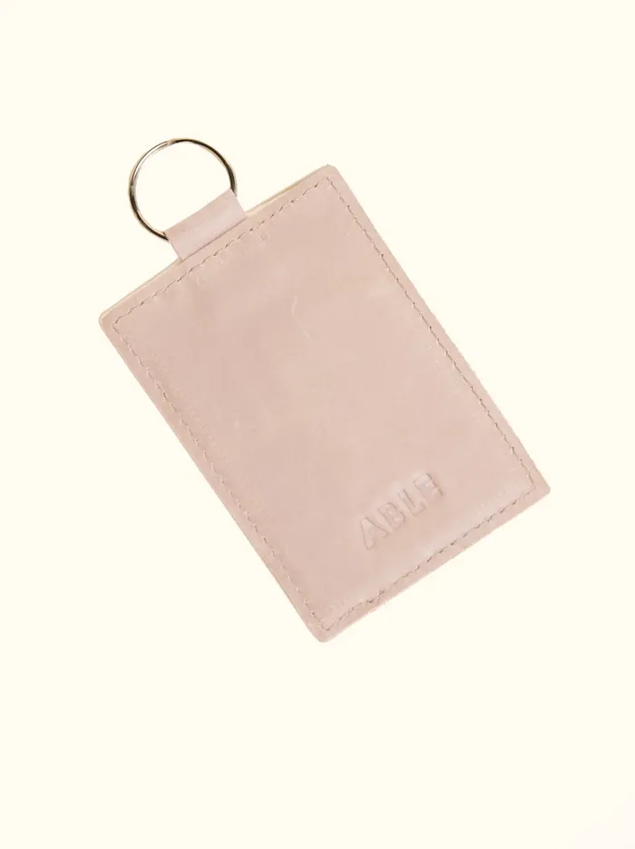 Women Wallets and Clutches Able Naomi Key Ring Card Case Whiskey