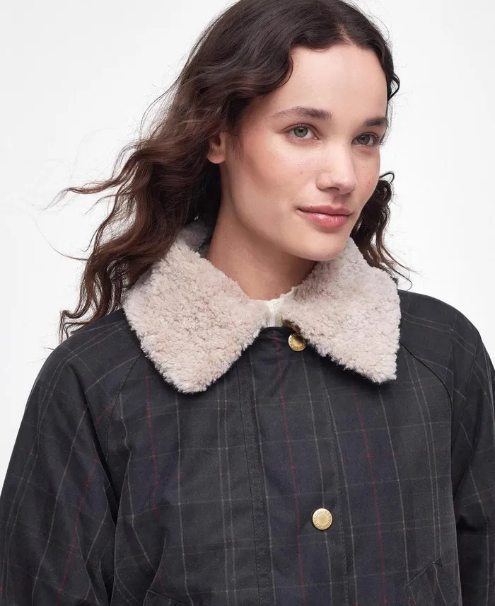 Women Waxed Jackets Barbour Swainby Waxed Jacket Dull Classicclassic Women Waxed Jackets Barbour Swainby Waxed Jacket Dull Classicclassic