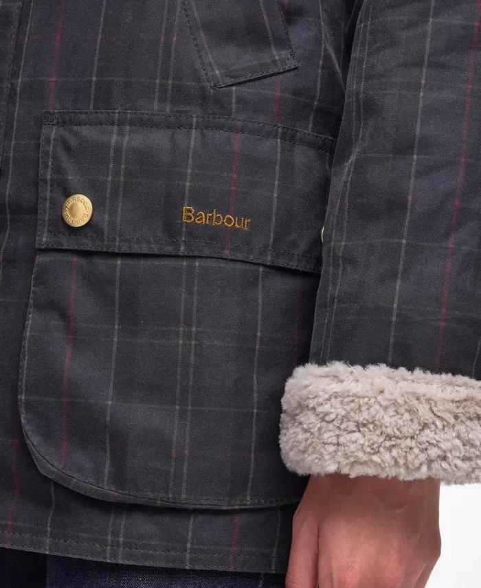 Women Waxed Jackets Barbour Swainby Waxed Jacket Dull Classicclassic Women Waxed Jackets Barbour Swainby Waxed Jacket Dull Classicclassic
