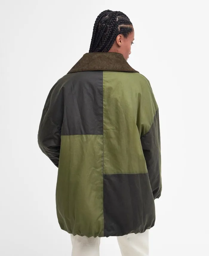 Women Waxed Jackets Barbour X GANNI Bomber Wax Jacket Archive Olivegolden Khakiclassic Women Waxed Jackets Barbour X GANNI Bomber Wax Jacket Archive Olivegolden Khakiclassic