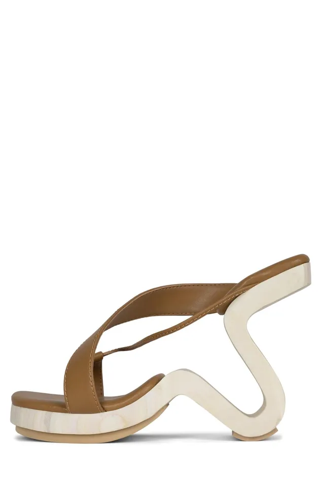 Women Wedge Jeffrey Campbell ARBELOS Natural