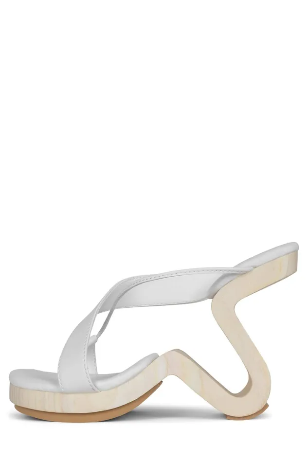 Women Wedge Jeffrey Campbell ARBELOS Natural