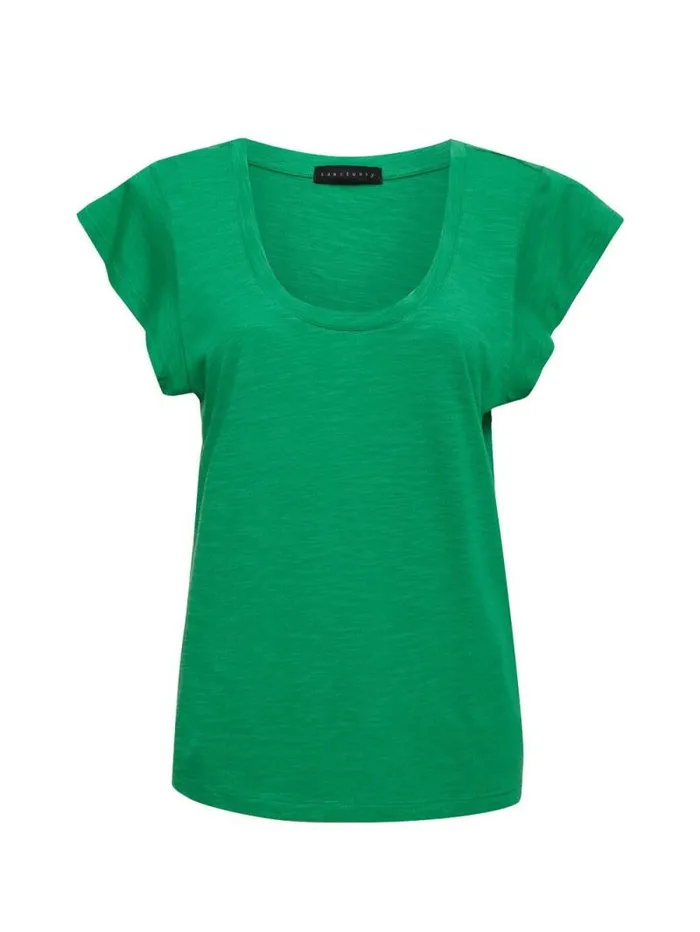 Women West Side Tee Green Goddess Inclusive Collection Sanctuary Clothing Inclusive Women West Side Tee Green Goddess Inclusive Collection Sanctuary Clothing Inclusive