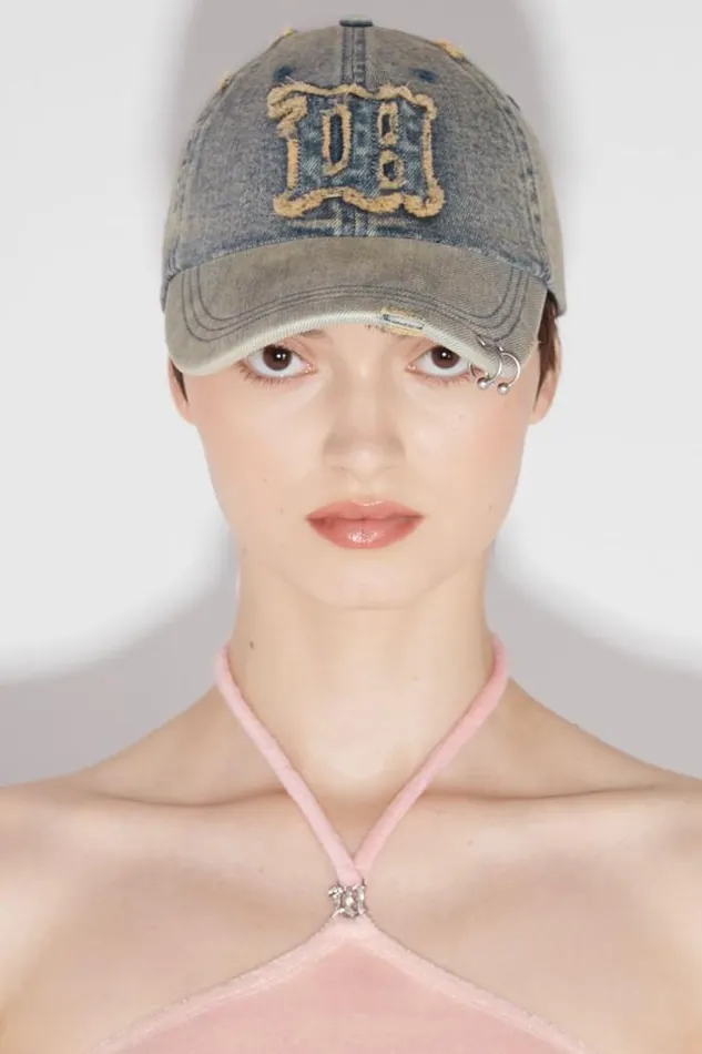 X Esther Yu Sunset Denim Cap Washed Navy WomenMen MISBHV Denim