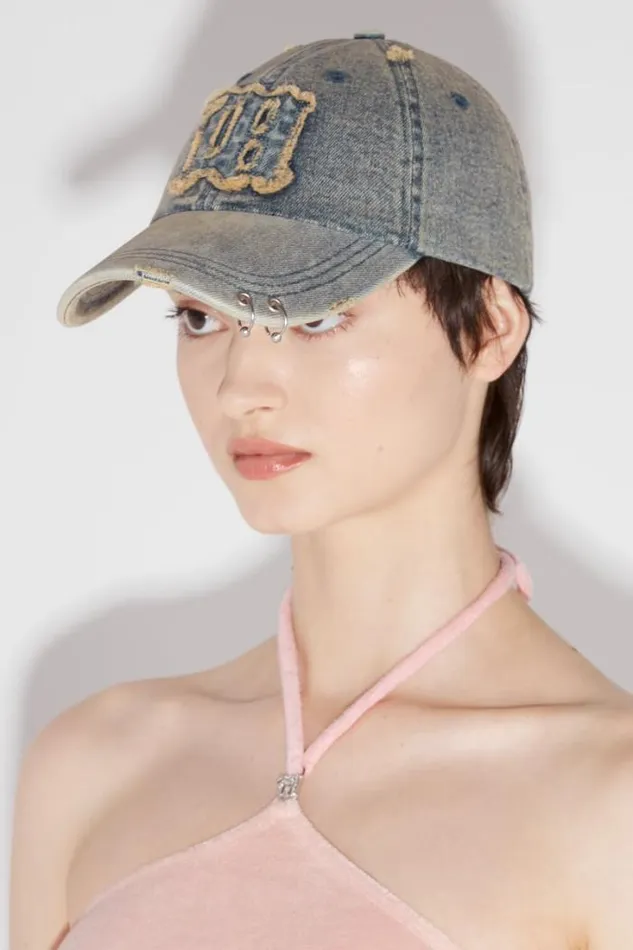 X Esther Yu Sunset Denim Cap Washed Navy WomenMen MISBHV Denim